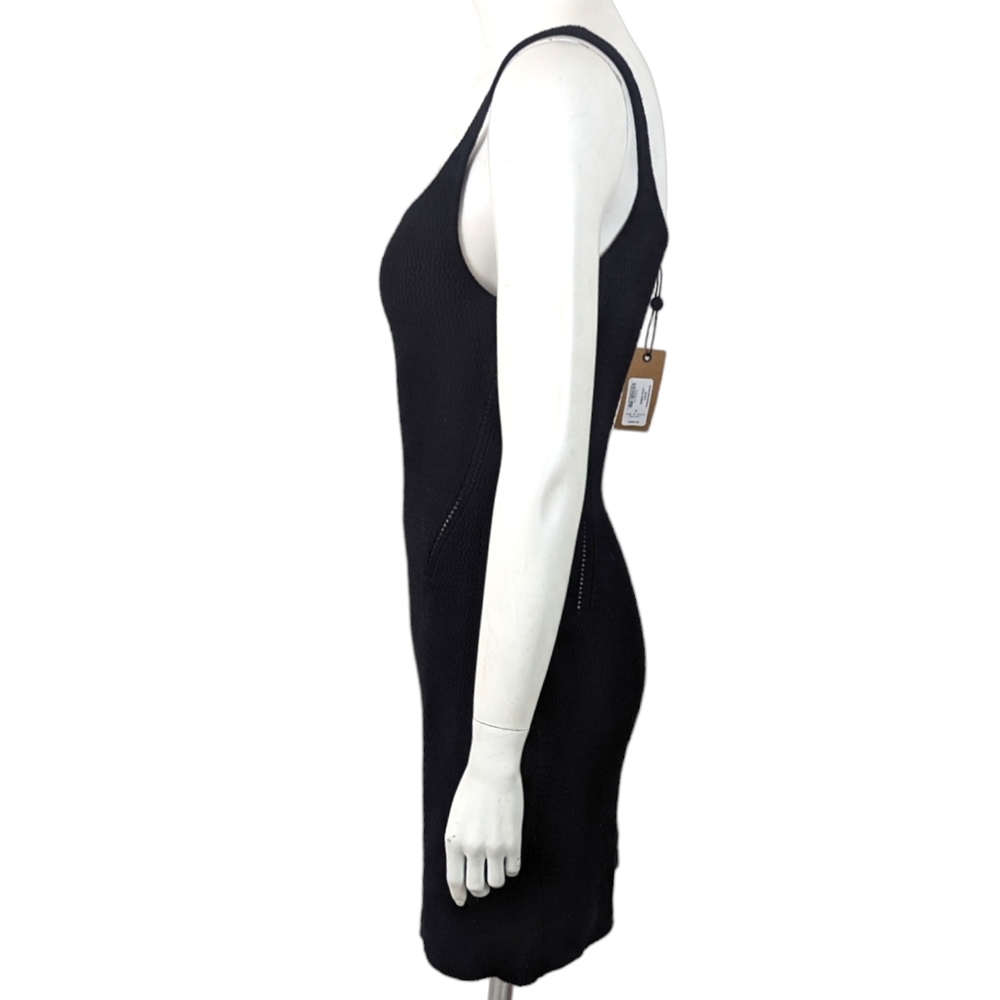Rag & Bone Lena Mini Dress NEW Bodycon Crochet Dress Womens Medium Black - Picture 5 of 14